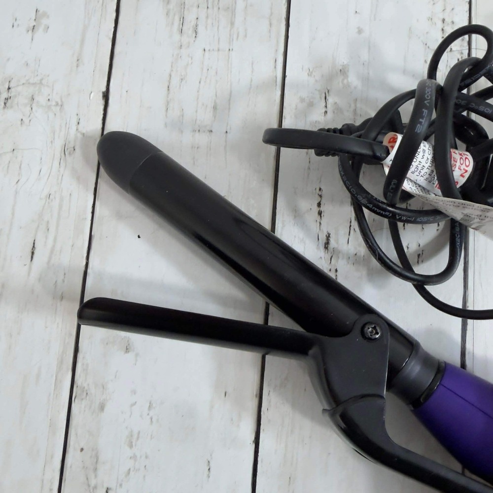 Hot Tools GHS Good Hair Sense Purple Curling Iron Wand‎ 1 Inch